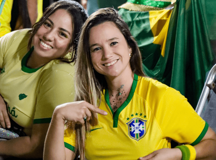 São Sebastião transmite jogo da seleção em Boiçucanga