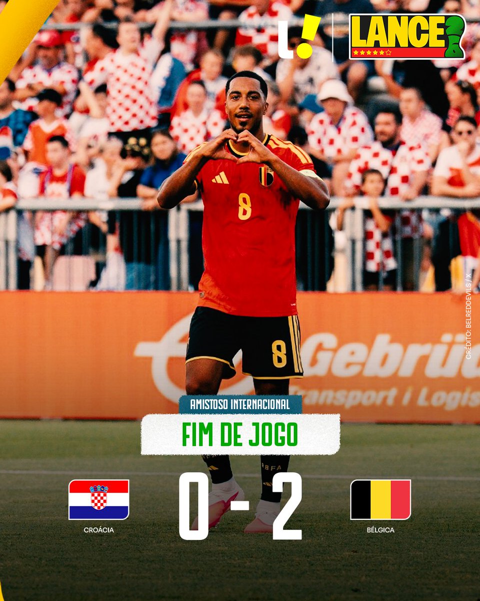 Bélgica vence Croácia por 2 a 0