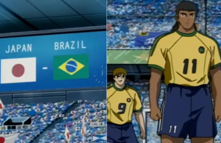 Brasil e Japão já se enfrentaram em anime