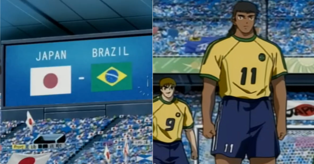 Brasil e Japão já se enfrentaram em anime