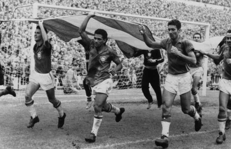 Brasil conquista primeiro título mundial na Suécia