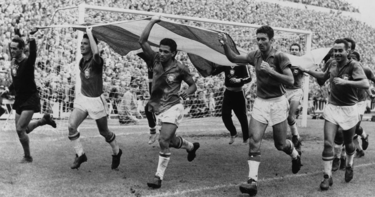 Brasil conquista primeiro título mundial na Suécia