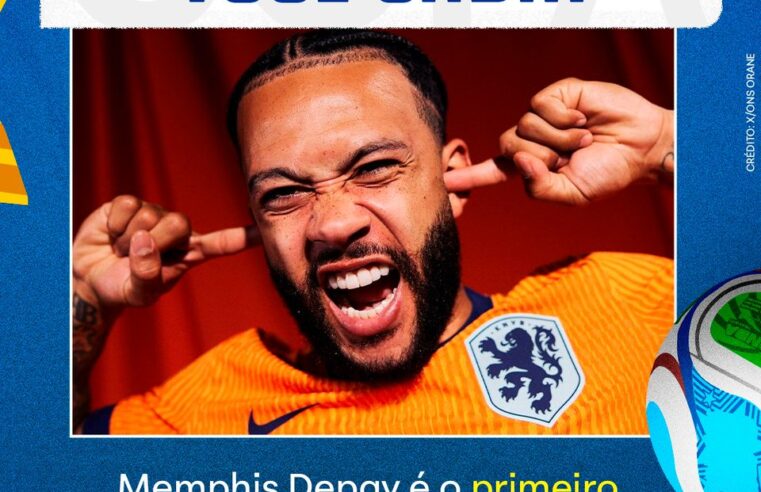 Memphis Depay estreia na Copa pelo Brasil