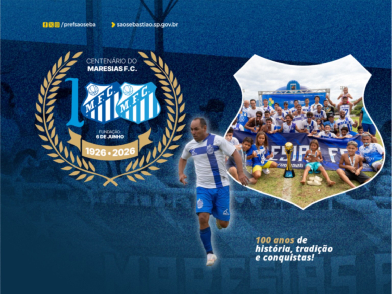 Maresias Futebol Clube comemora centenário com festival