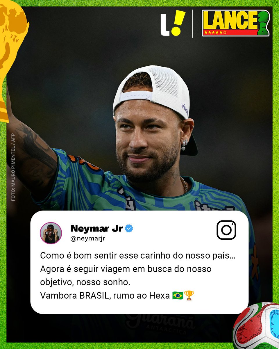Neymar elogia torcida após reserva vencer