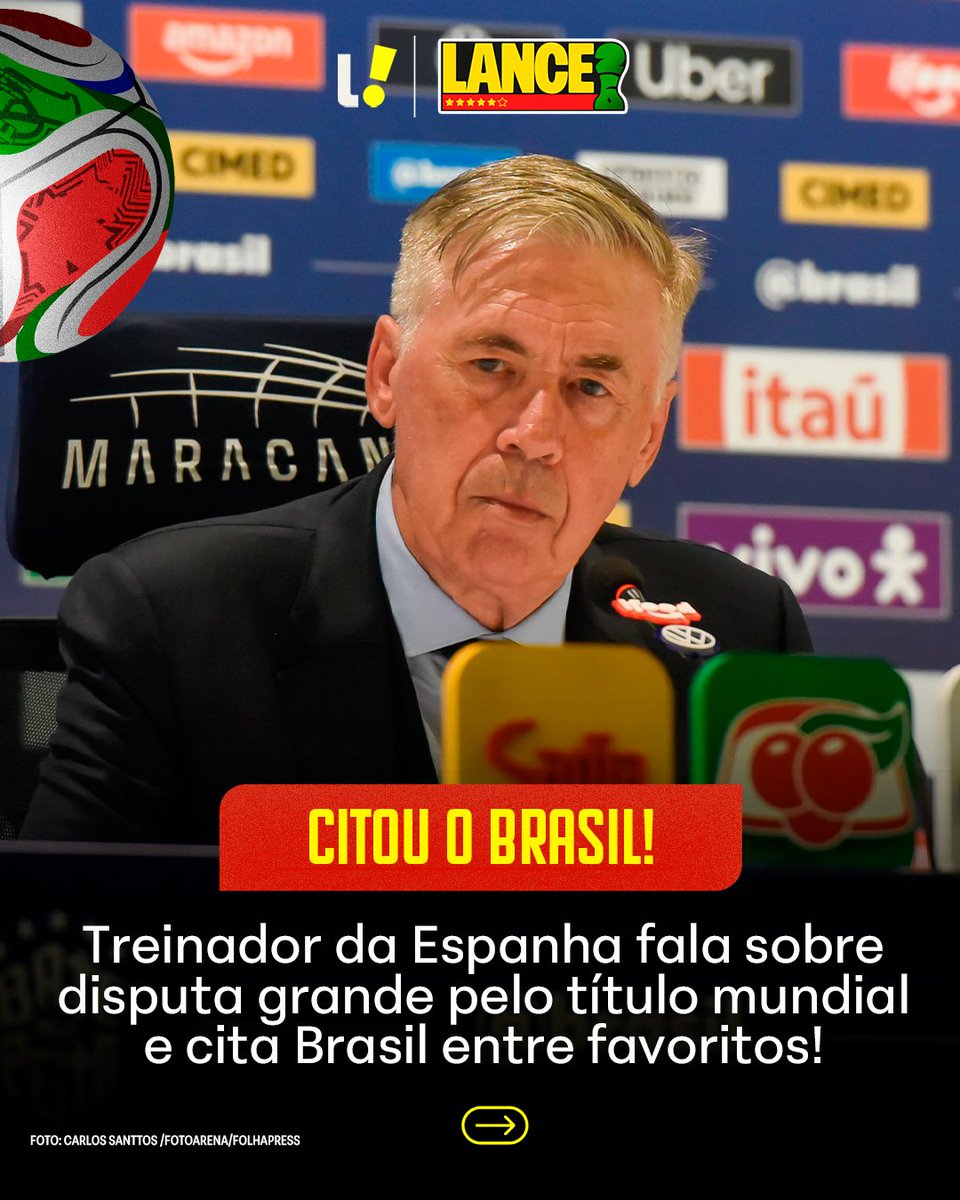 Treinador espanhol cita Brasil entre favoritas