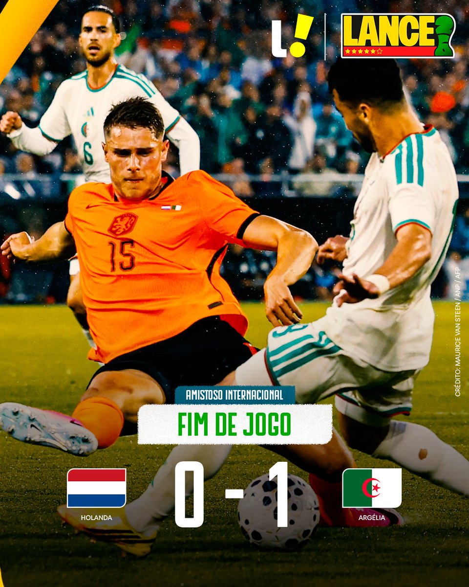 Holanda perde para Argélia antes da Copa