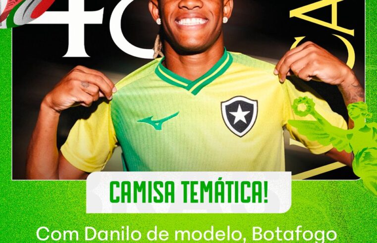 Botafogo lança camisa amarela para Copa