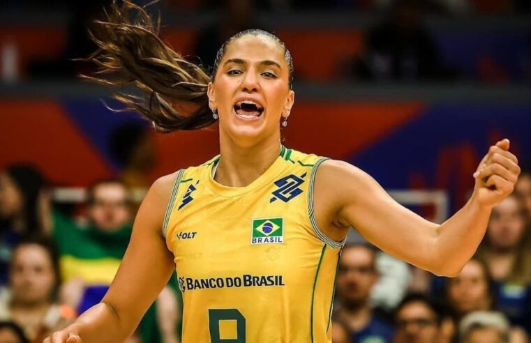 Brasil vence Holanda na estreia da VNL