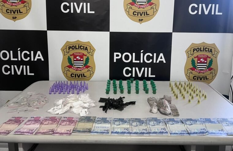 Polícia prende jovem por tráfico de drogas em Bertioga