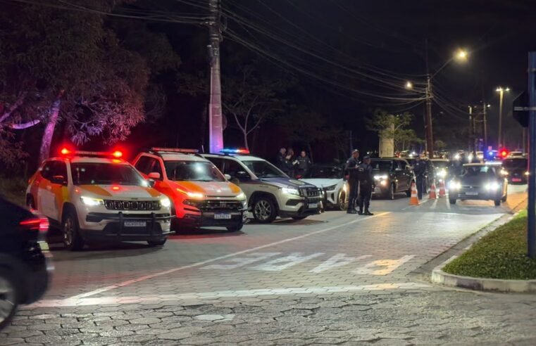 Força-tarefa autua 137 motoristas em Bertioga
