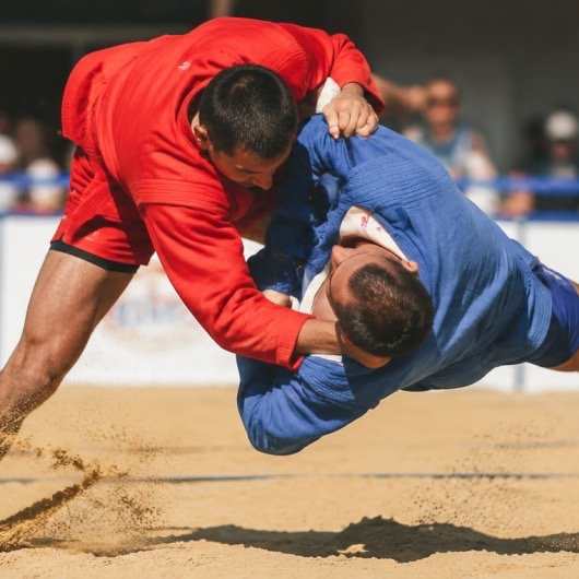 Caraguatatuba recebe Mundial de Sambo de Praia