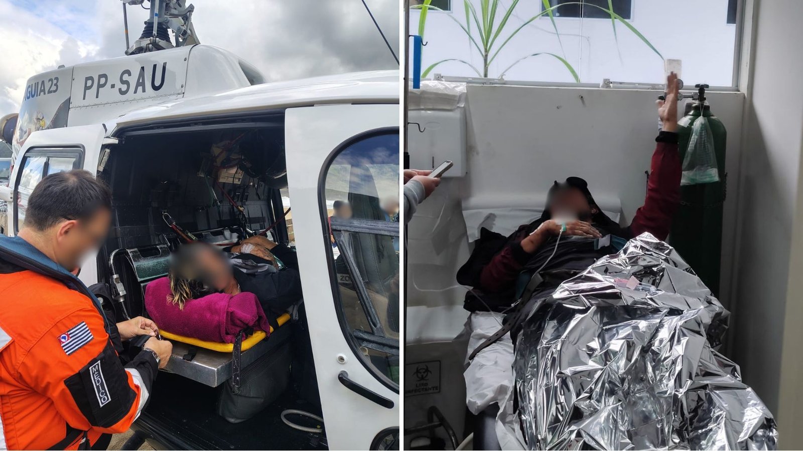 Turista polonês resgatado após dias perdido em Ilhabela