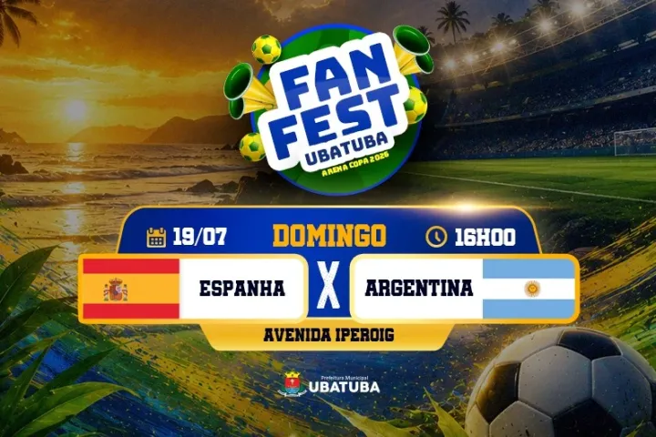 Ubatuba transmite final da Copa do Mundo