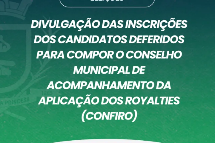 Ilhabela divulga candidaturas deferidas para eleição do Conselho Municipal