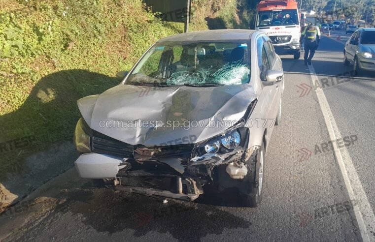 Motorista sem CNH atropela três e vítima sobrevive