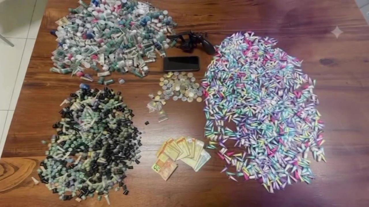 Casal preso com arma e drogas em Ubatuba
