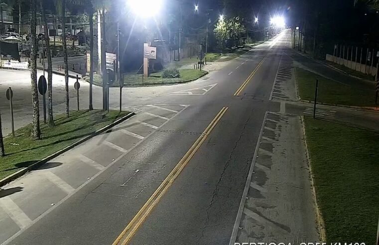 Tráfego normal na SP-055