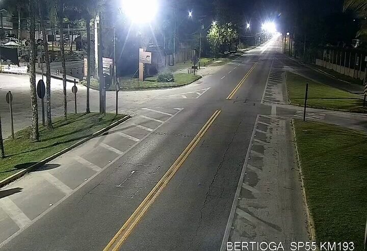 Tráfego normal e visibilidade reduzida em trecho da SP-055