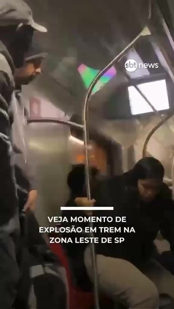 Trem pega fogo e interrompe circulação em linhas