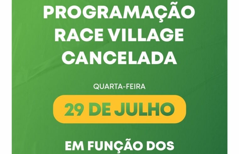 Ilhabela cancela programação do Race Village devido a fortes