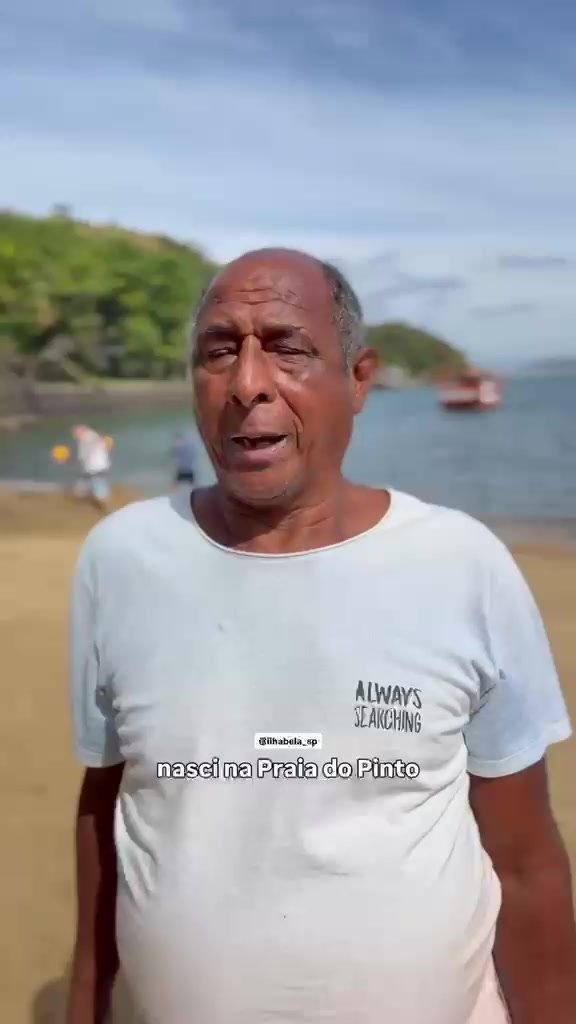 Pescador de Ilhabela pede ajuda após maré forte