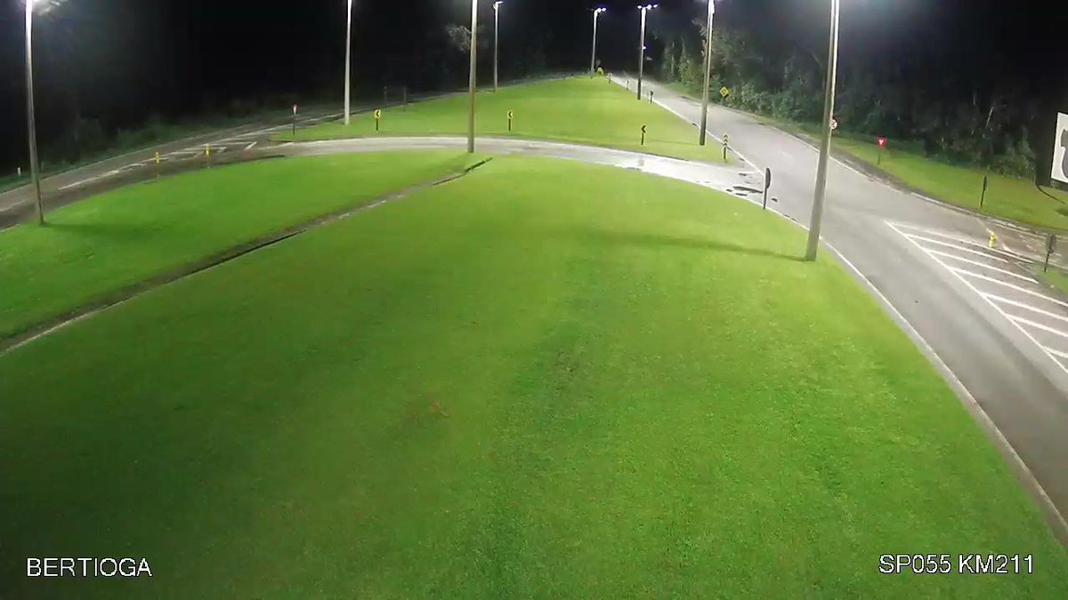 Tráfego normal na SP 055