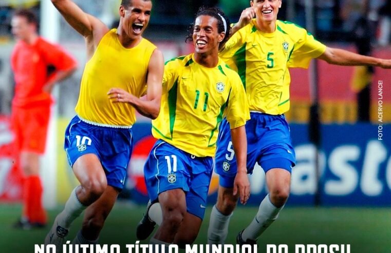 Brasil enfrentou Bélgica nas oitavas de 2002