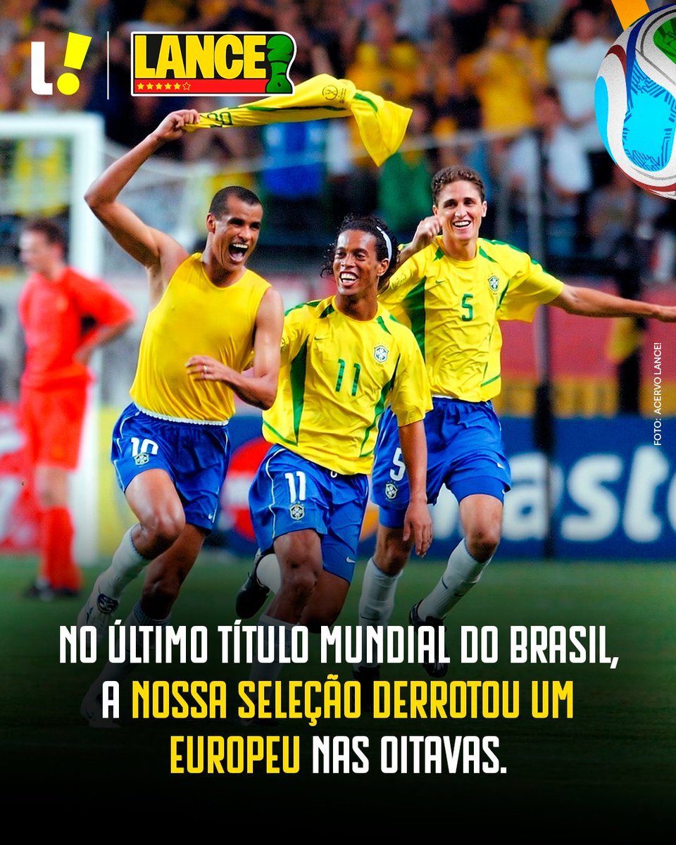 Brasil enfrentou Bélgica nas oitavas de 2002