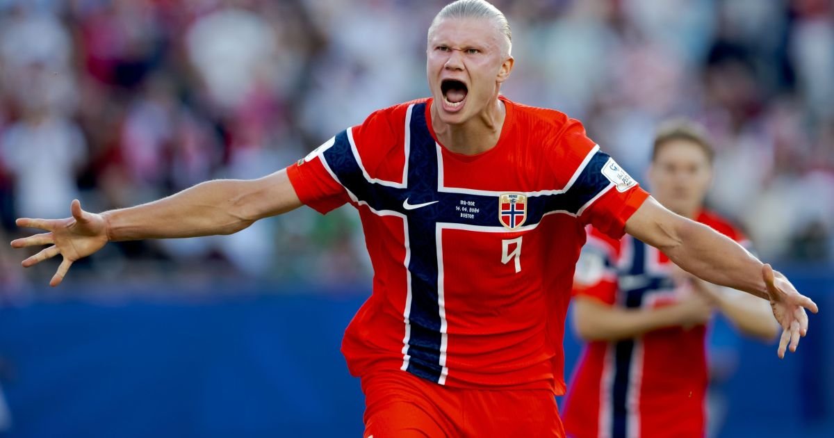 Haaland marca cinco gols na Copa