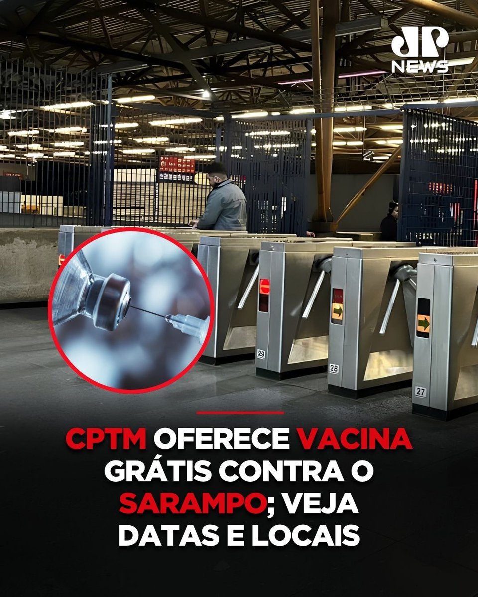 Campanha de vacinação contra sarampo começa em São Paulo