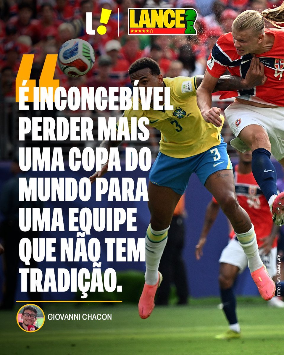Noruega elimina Brasil e surpreende na Copa