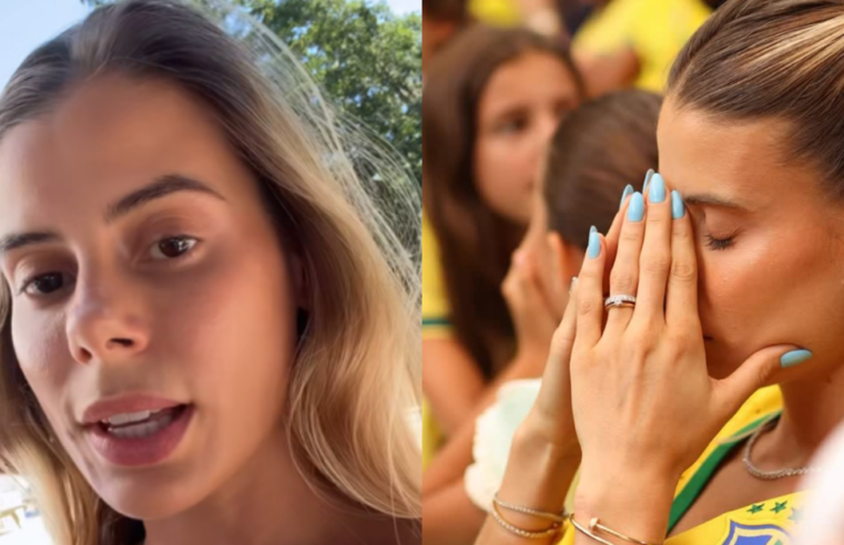 Esposa de Marquinhos relata pânico com alerta de tornado