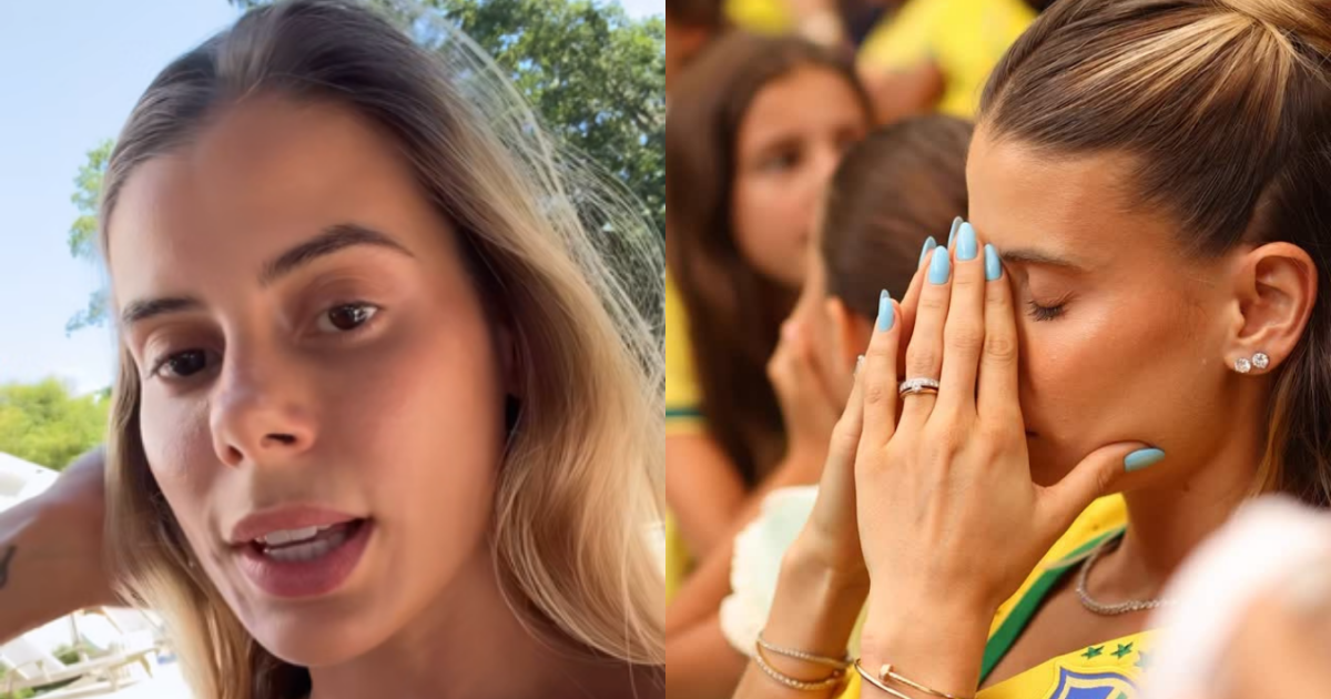 Esposa de Marquinhos relata pânico com alerta de tornado