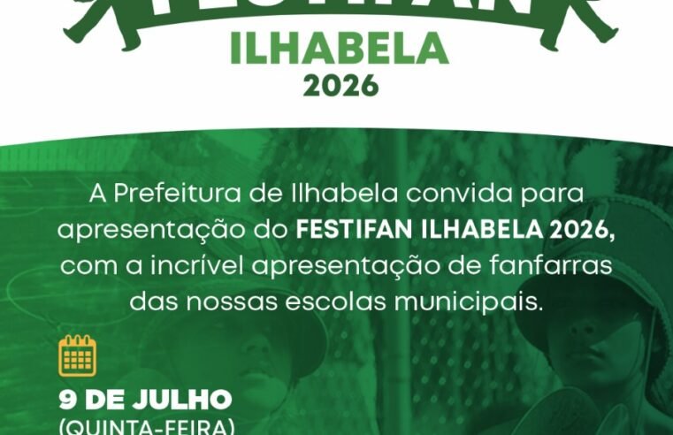 Ilhabela abre FESTIFAN 2026 com 11 bandas
