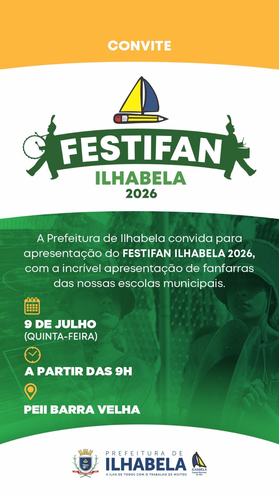 Ilhabela abre FESTIFAN 2026 com 11 bandas