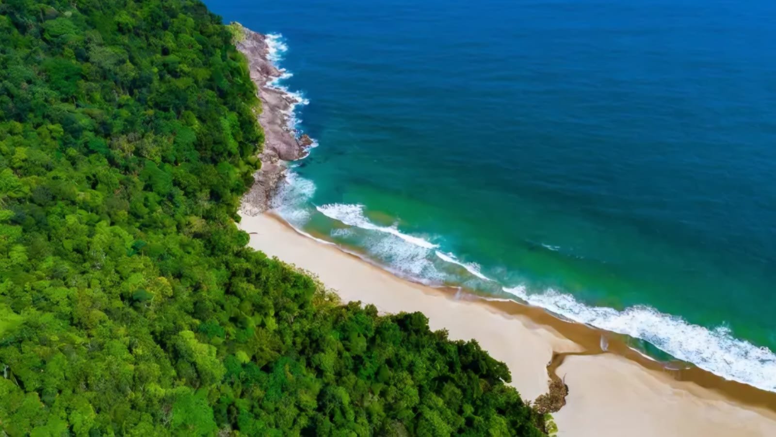 Praia Brava de Boiçucanga é refúgio em São Sebastião