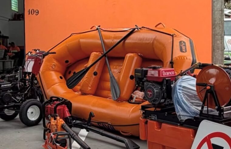 Ilhabela entrega equipamentos e anuncia IA para segurança