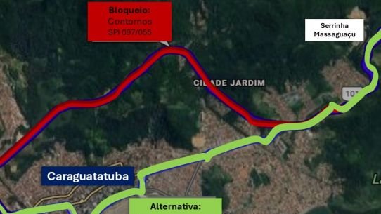 Ciclismo bloqueia rodovia dos Tamoios e força desvios