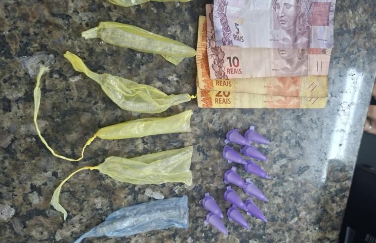 GCM prende traficante de drogas na Praia Deserta