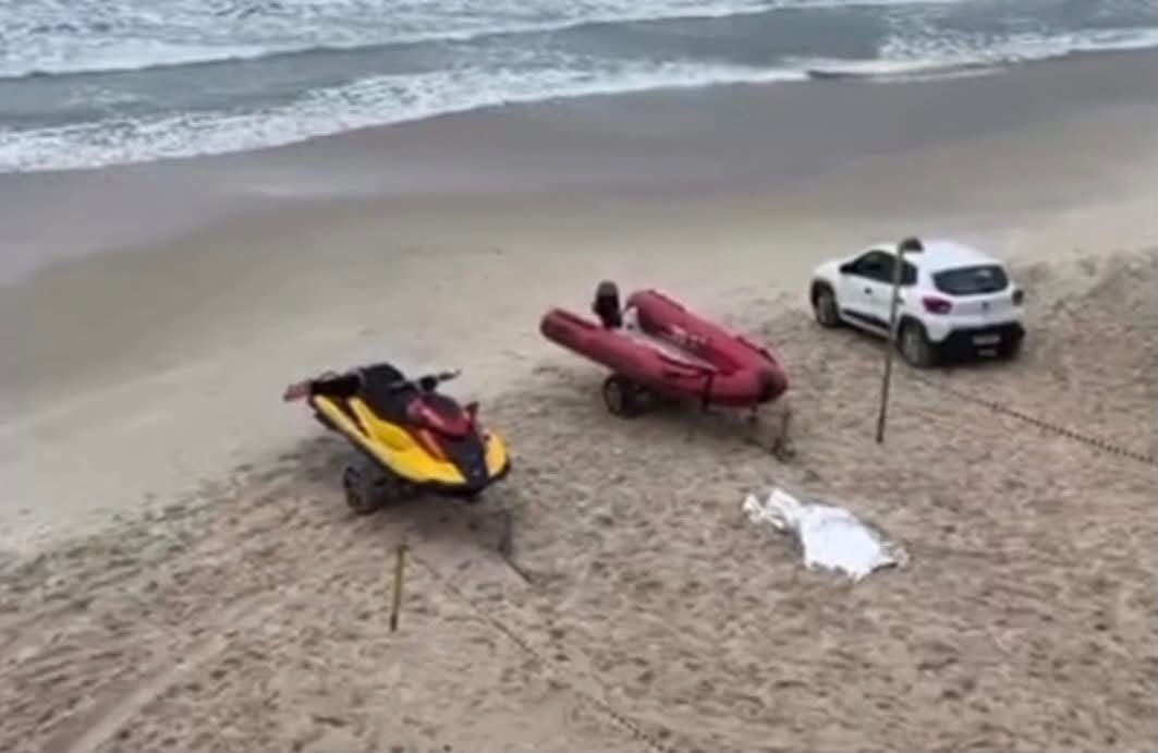 Homem morre após reanimação na Praia do Iperoig