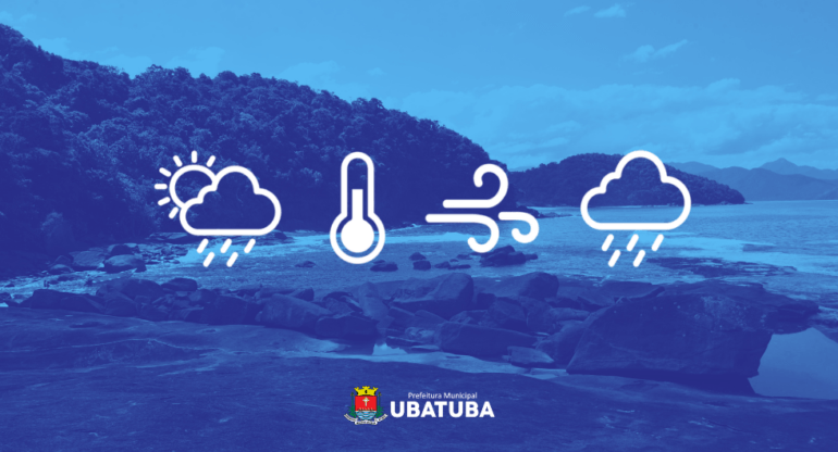 Ubatuba recebe aviso de vendaval até quinta