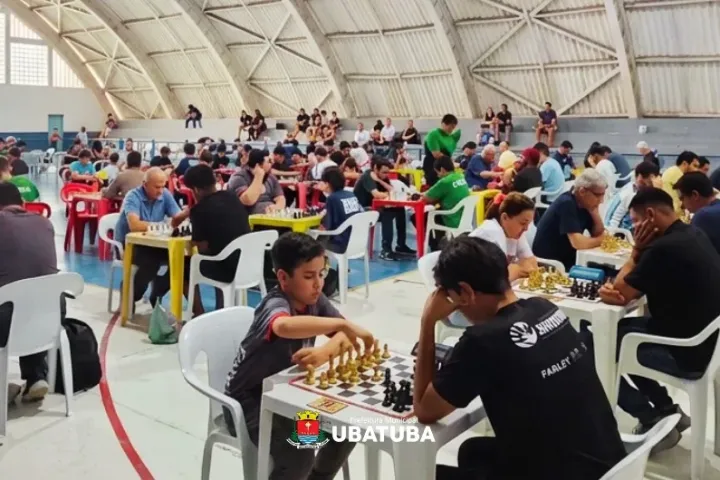 Enxadristas de Ubatuba brilham no Circuito Vale+
