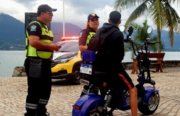 São Sebastião proíbe bicicletas elétricas nas calçadas, exige capacete