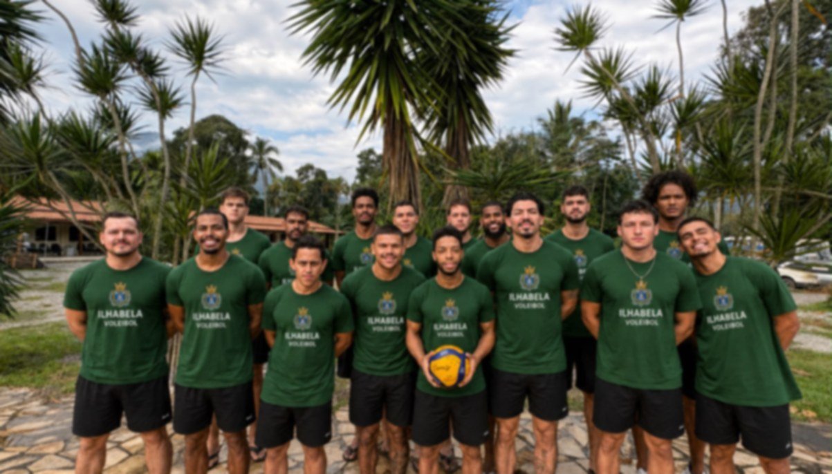 Ilhabela recebe equipe de voleibol na Superliga B