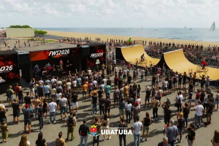 Super Mini Ramp abre no FWS 2026 em Ubatuba