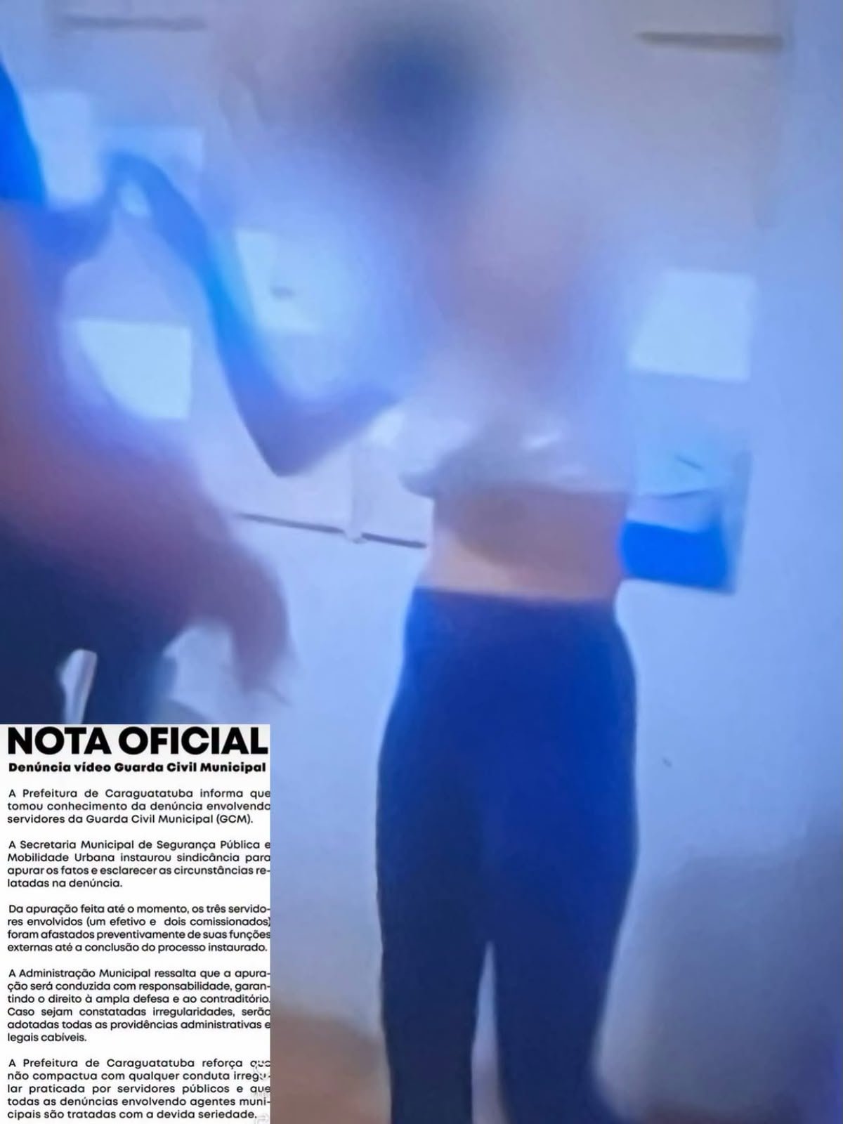 Caraguatatuba afasta 3 GCMs após denúncia grave