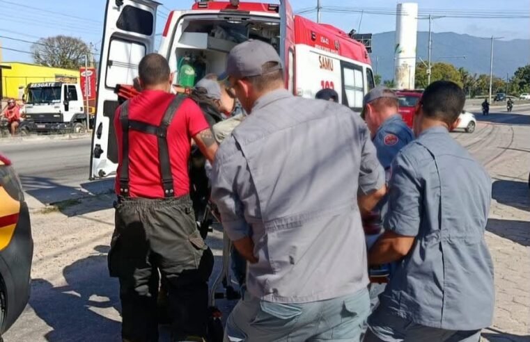Elevador despenca com idosos e deixa dois feridos