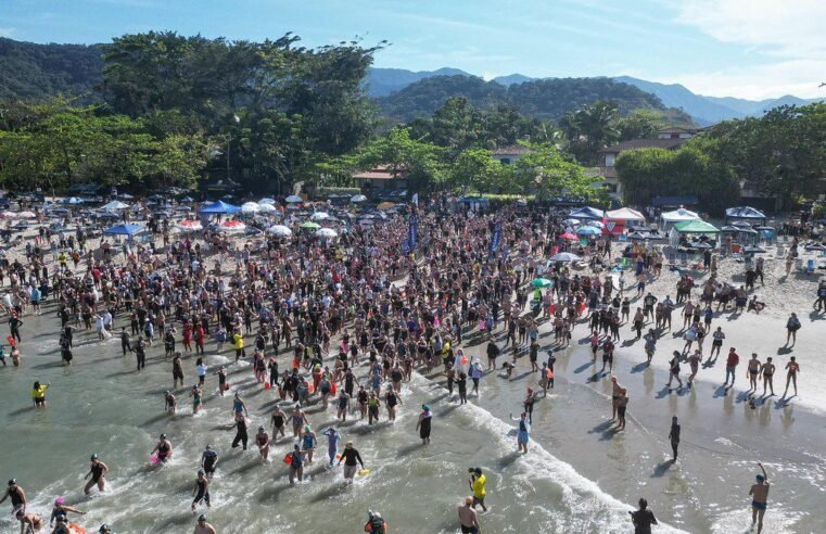 São Sebastião recebe desafio de natação com 2 mil