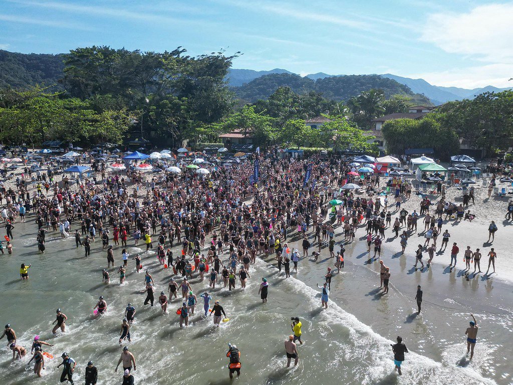 São Sebastião recebe desafio de natação com 2 mil